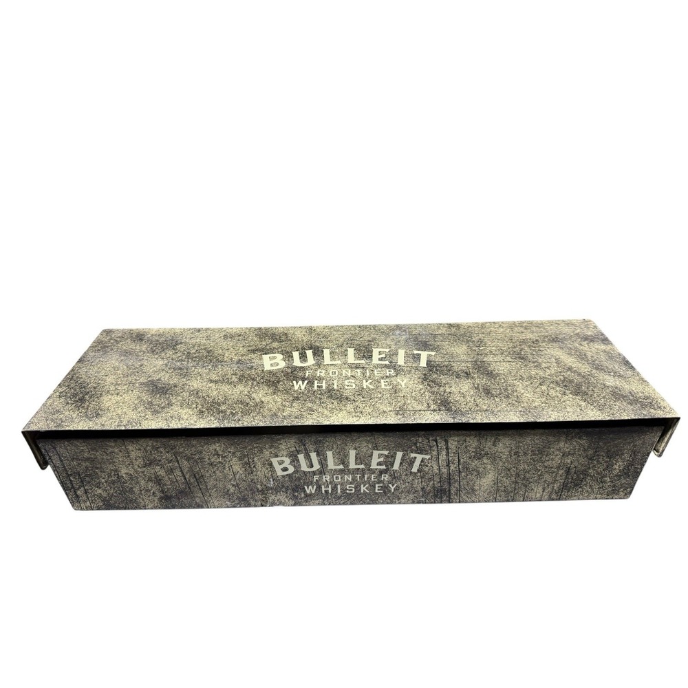 🇺🇸🇺🇸Bulleit Bourbon Metal Garnish Tray Caddy Holder Bar Man Cave